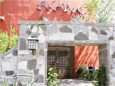 The entrance to Agave