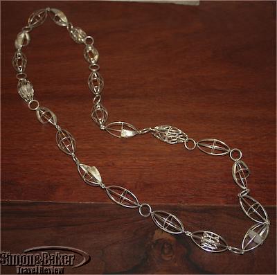 Silver necklace