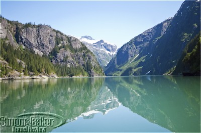 Ford’s Terror mountains were reflected into the cove