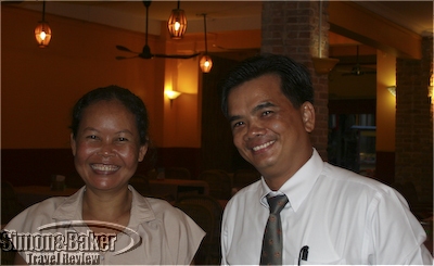 The owners of Khmer Kitchen