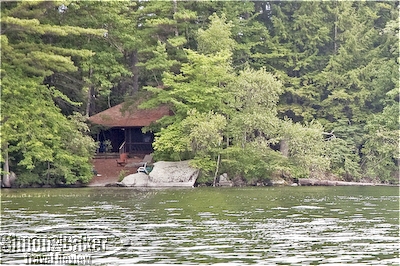 The house made famous by the movie On Golden Pond