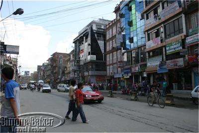 The streets of Kathmandu