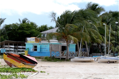 On the beach in Anguilla