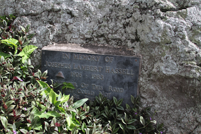 Monument to Josephus Lambert Hassell, engineer of the road