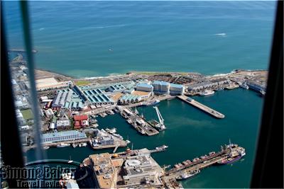 The V&A Waterfront from above