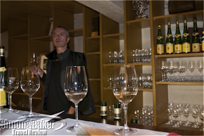 Wine tasting with Etienne Hugel