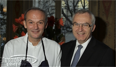 Chef Le Squer and Patrick Simiand