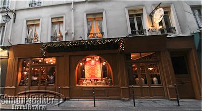 Mariage Freres tea shop on Rue du Bourg Tibourg in Le Marais in