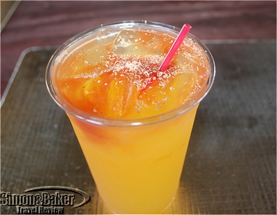 The Killer Bee signature drink at Sunshine's Beach Bar & Grill packed a punch (pun intended)
