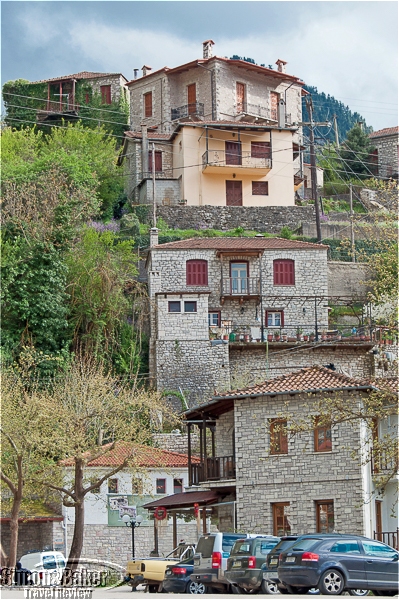 Villages were stacked against the hillsides