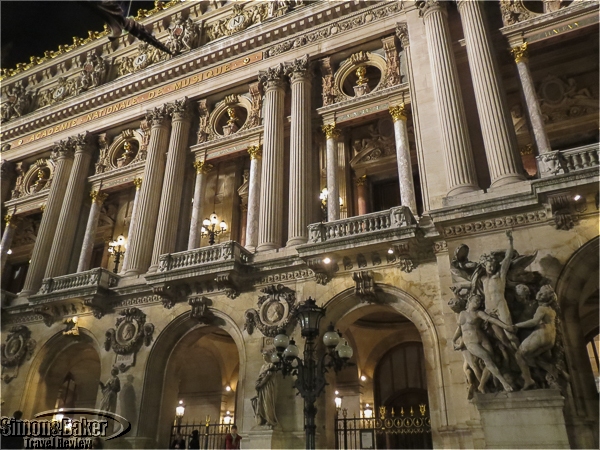 The historical Palais Garnier is a work of art in its own right