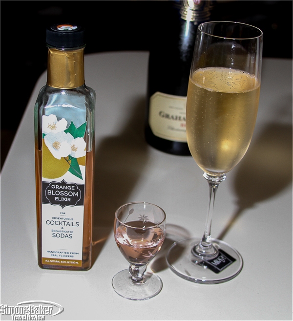 Orange blossom in Brut Champagne