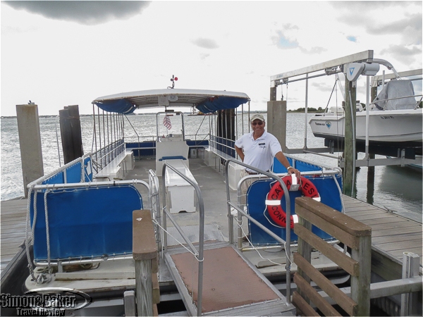 We took a boat from Honeymoon Island to Caladesi Island