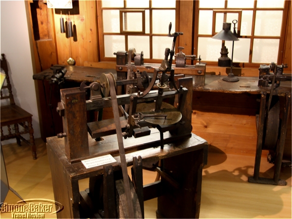 Tools used to automate the creation of the gears and wheels were featured